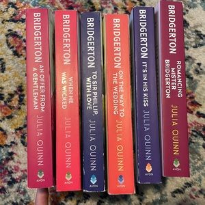 Bridgerton Book Series by Julia Quinn - please see description